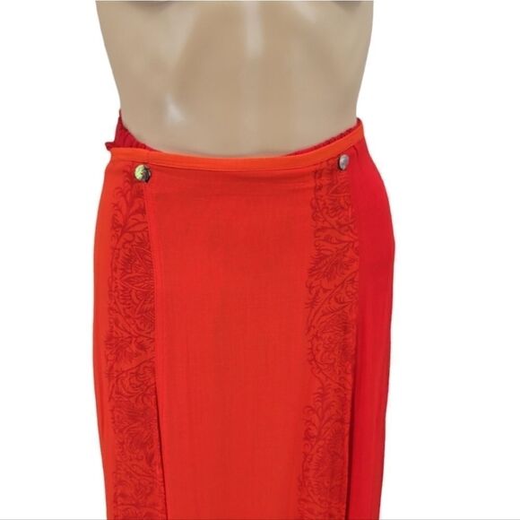 ENDLESS Knot Art Women's Vintage 3pc Bohemian Hippie Set Vest Tunic Skirt - Picture 12 of 15